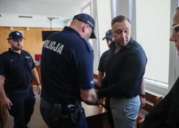 WARSZAWA SĄD PROCES WS. WYPADKU NA TRASIE ŁAZIENKOWSKIEJ. Fot. PAP/Leszek Szymański