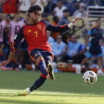 Ferran Torres. Fot. PAP/EPA/SHAWN THEW