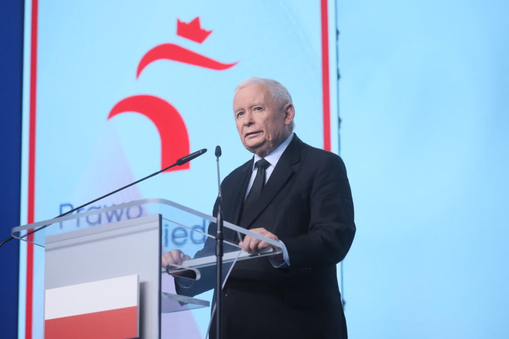 Prezes PiS Jarosław Kaczyński. Fot. PAP/Leszek Szymański