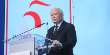 Prezes PiS Jarosław Kaczyński. Fot. PAP/Leszek Szymański