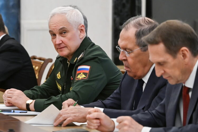 Posiedzenie rosyjskiej Rady Bezpieczeństwa (PAP/EPA/PAVEL BYRKIN/SPUTNIK/KREMLIN POOL)
