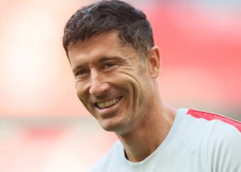 Robert Lewandowski Fot. PAP/Leszek Szymański