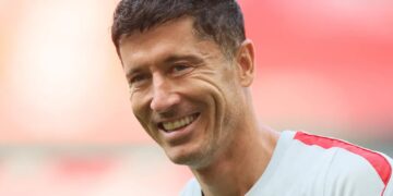 Robert Lewandowski Fot. PAP/Leszek Szymański