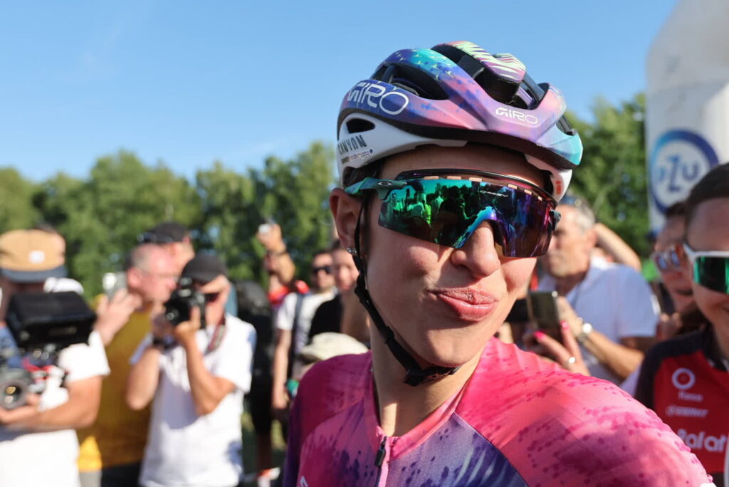 Katarzyna Niewiadoma-Phinney. Fot. PAP/Grzegorz Momot