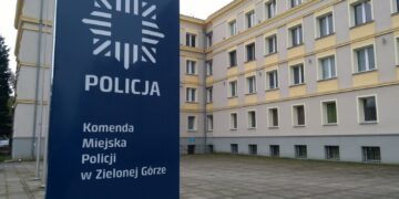 Komenda Miejska Policji w Zielonej Górze (fot. M. Czechowska)