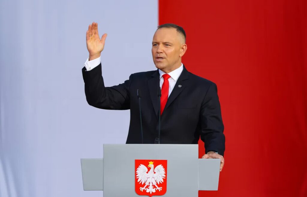 Karol Nawrocki. Fot. PAP/Paweł Supernak