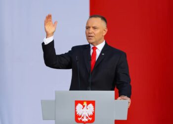 Karol Nawrocki. Fot. PAP/Paweł Supernak