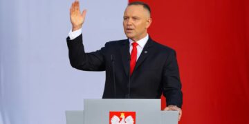 Karol Nawrocki. Fot. PAP/Paweł Supernak