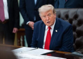 Donald Trump Fot. PAP/EPA/AARON SCHWARTZ
