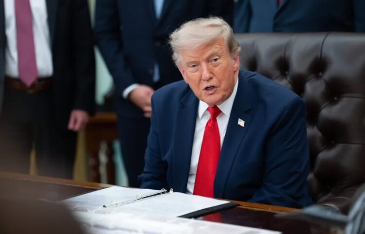 Donald Trump Fot. PAP/EPA/AARON SCHWARTZ