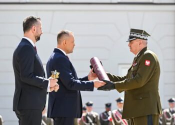 Warszawa, 02.05.2026 r. Ceremonia wręczenia nominacji generalskich Fot. PAP/Radek Pietruszka