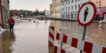 Powódź w Głuchołazach. Fot. PAP/Michał Meissner