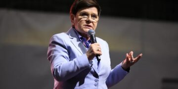 Beata Szydło. Fot. PAP/Jarek Praszkiewicz