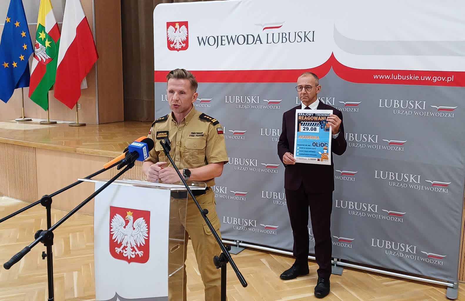 W sobotę w Lubuskiem krajowy trening reagowania