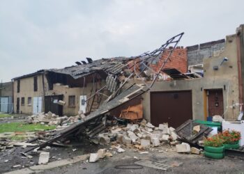 1 sierpnia 2026r. wielkopolscy strażacy otrzymali ponad 100 zgłoszeń. Fot. KW PSP Poznań/FB