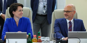 Maciej Berek, Joanna Knapińska. Fot. PAP/Paweł Supernak