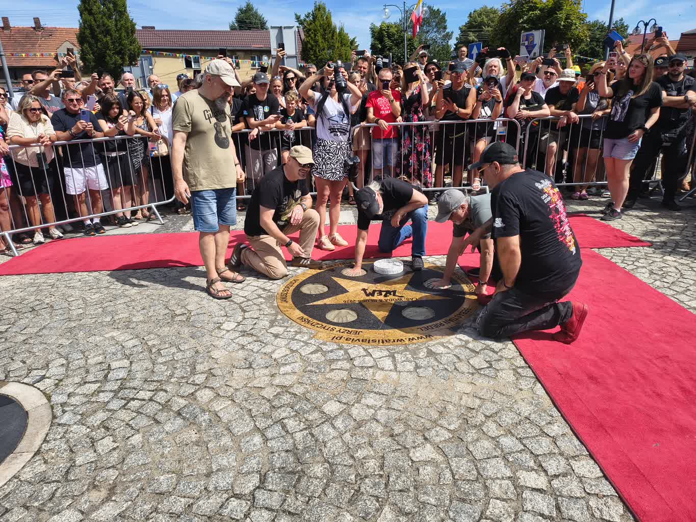 Dżem w Sławskiej Alei Gwiazd Bluesa