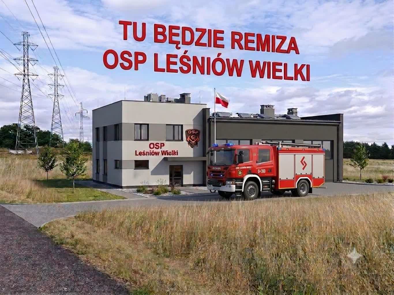 Potrzebna remiza w Leśniowie Wielkim