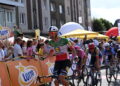 Włoch Jonathan Milan, lider I etapu Tour de Pologne. Fot. PAP/Marcin Bielecki