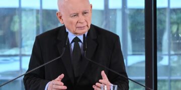 Jarosław Kaczyński, fot. PAP/Radek Pietruszka