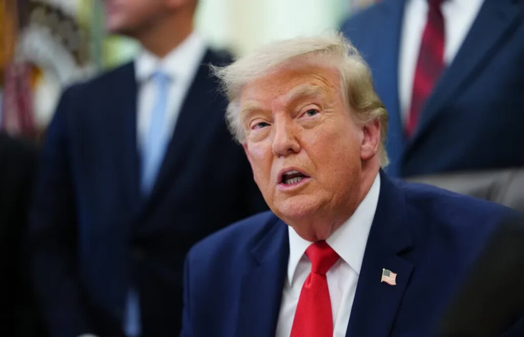 Donald Trump. Fot. EPA/AARON SCHWARTZ / POOL