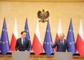 Premier Donald Tusk i minister finansów i gospodarki Andrzej Domański. Fot. X/ Donald Tusk
