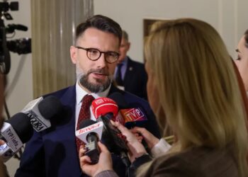 Poseł PiS Radosław Fogiel. Fot. PAP/ Albert Zawada