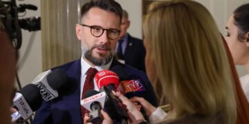 Poseł PiS Radosław Fogiel. Fot. PAP/ Albert Zawada
