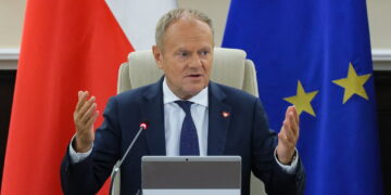 Premier Donald Tusk. Fot. PAP/Paweł Supernak