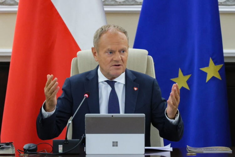 Premier Donald Tusk. Fot. PAP/Paweł Supernak