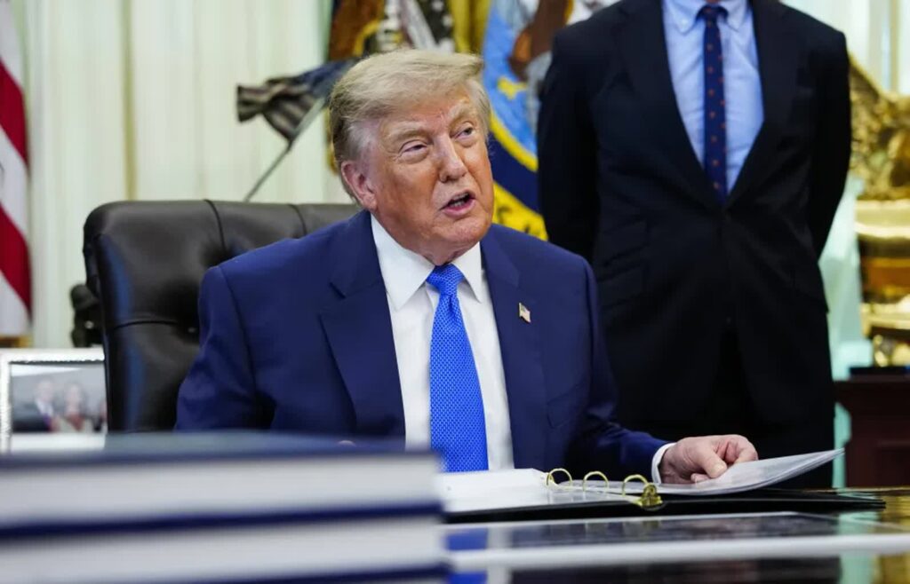 Donald Trump Fot. PAP/EPA/BONNIE CASH