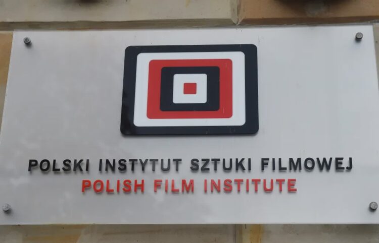 Logo Polskiego Instytutu Sztuki Filmowej Fot. PAP/Radek Pietruszka