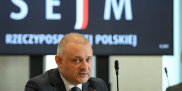 Przewodniczący Rady Mediów Narodowych Wojciech Król. Fot. PAP/Marcin Obara