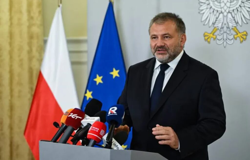 Szef MS Waldemar Żurek. Fot. PAP/Radek Pietruszka