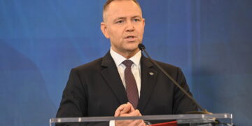 Prezydent Karol Nawrocki (PAP/Radek Pietruszka)