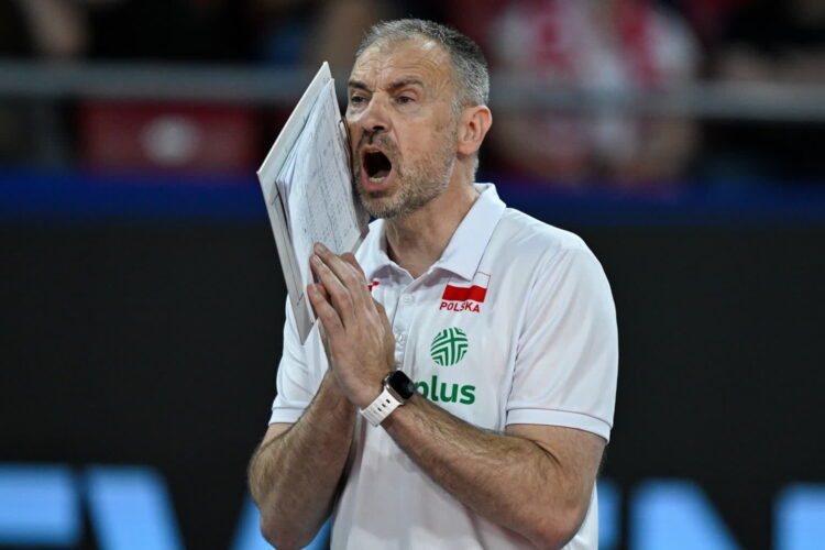 Trener reprezentacji Polski Nicola Grbić. Fot. PAP/Darek Delmanowicz