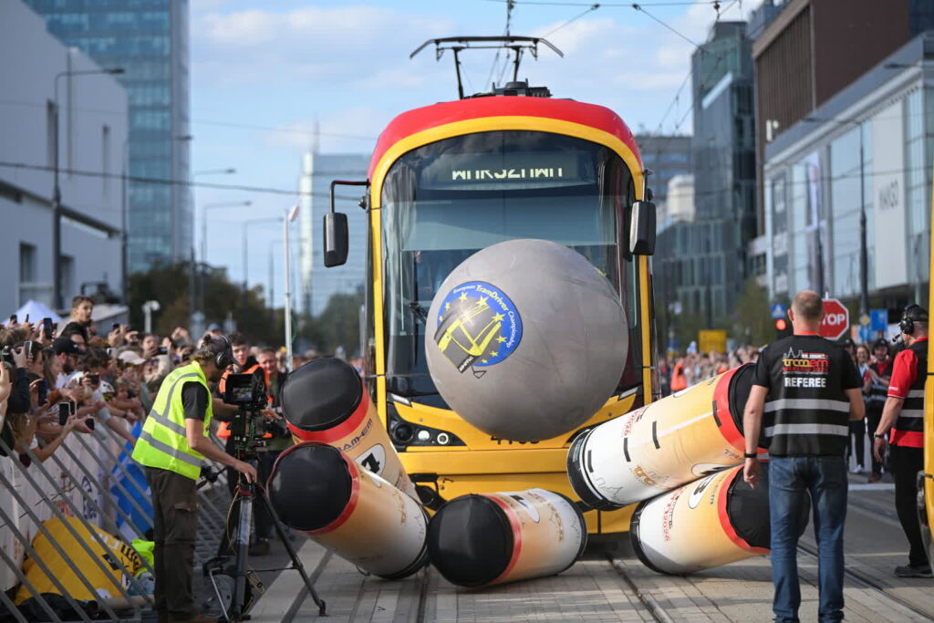 Europejskie Mistrzostwa Motorniczych Tram-Em. Fot. PAP/Marcin Obara