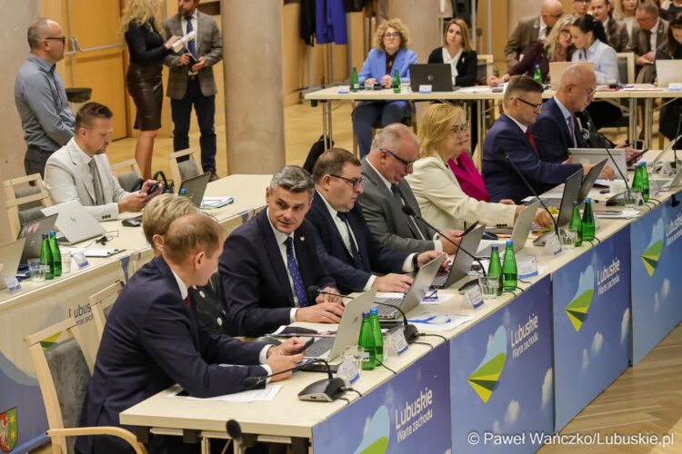 21 września 2026 r. - sesja sejmiku lubuskiego (fot. Paweł Wańczko/lubuskie.pl)