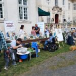 Przegląd podmiotów ekonomii społecznej na terenie pałacu w Bojadłach. Wydarzenie zorganizował ROPS w Zielonej Górze (fot. Piotr Bakselerowicz)