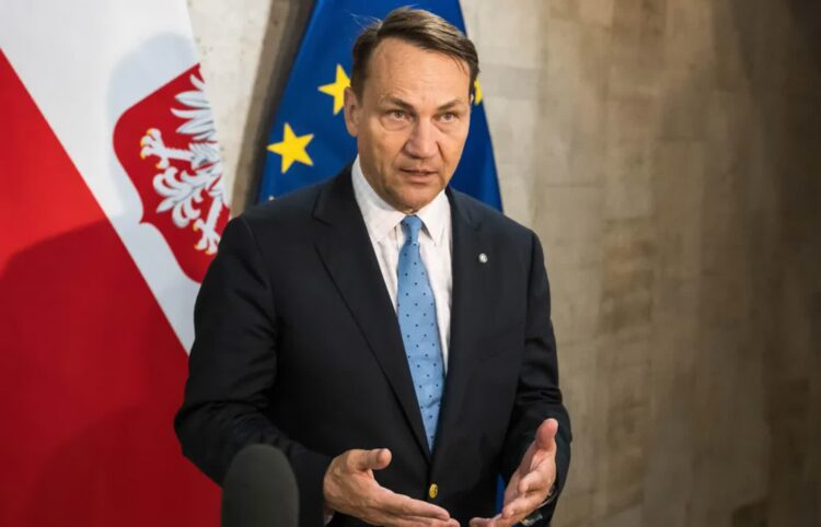 Radosław Sikorski Fot. PAP/Vladyslav Musiienko