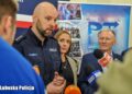 Konferencja prasowa przed spotkaniem inaugurującym program "Przyszłość a Ty" (fot. Lubuska Policja)