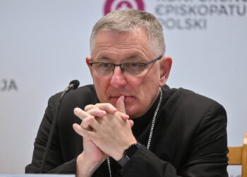 Biskup Krzysztof Zadarko (PAP/Piotr Nowak)