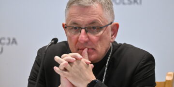 Biskup Krzysztof Zadarko (PAP/Piotr Nowak)