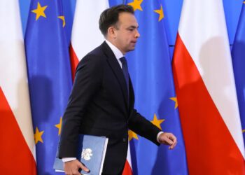 Minister finansów i gospodarki Andrzej Domański, fot. PAP/Paweł Supernak
