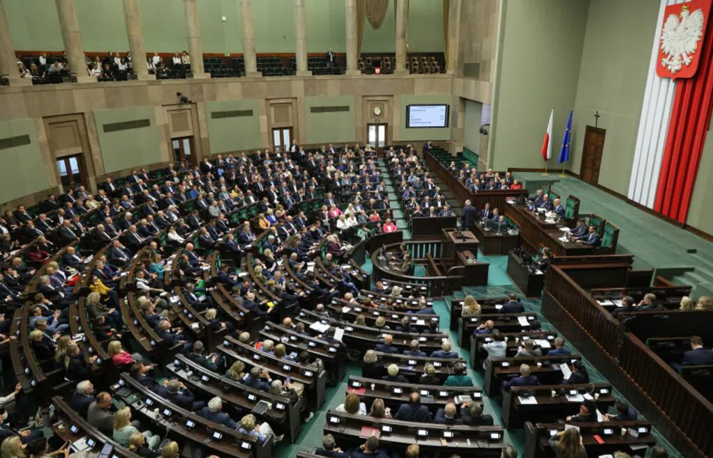 Sejm. Fot. PAP/Paweł Supernak