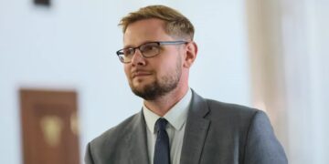 Michał Woś. Fot. PAP/Leszek Szymański