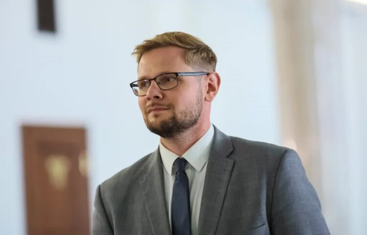Michał Woś. Fot. PAP/Leszek Szymański