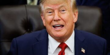 Prezydent USA Donald Trump. Fot. PAP/EPA/Samuel Corum / POOL