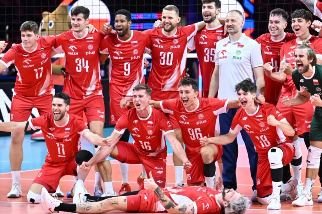 Siatkarze reprezentacji Polski Fot. PAP/Darek Delmanowicz