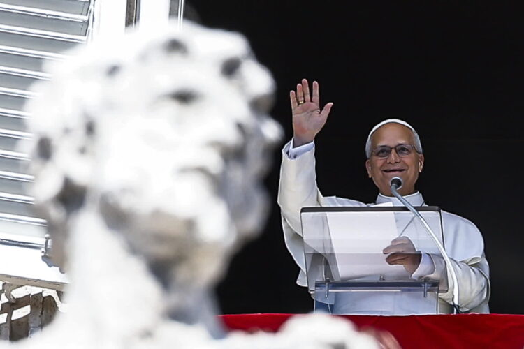 Papież Leon XIV. Fot. PAP/EPA/ANGELO CARCONI